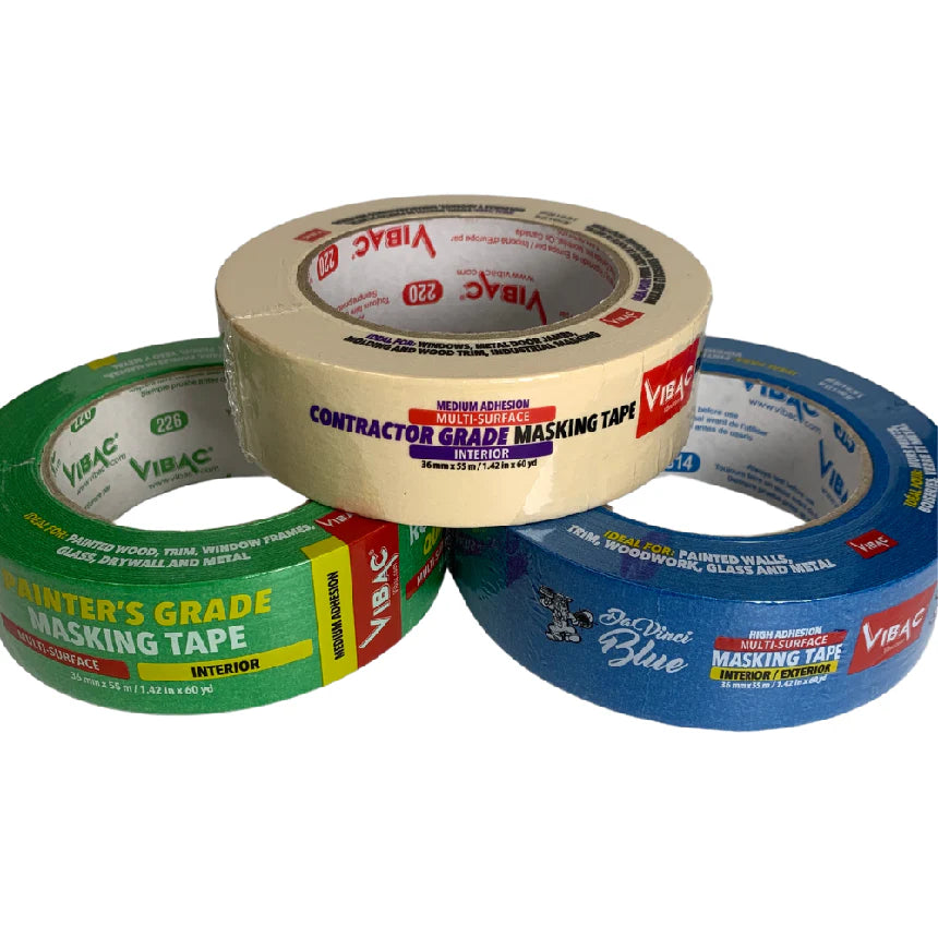 Vibac® Painter's Tape, Variety 3 Pack
