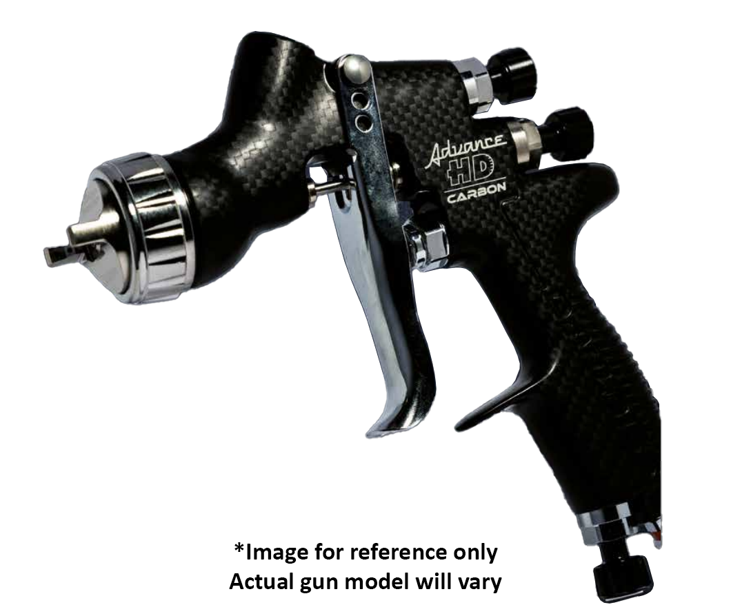 DeVilbiss Advance HD Carbon Pressure Feed Spray Gun