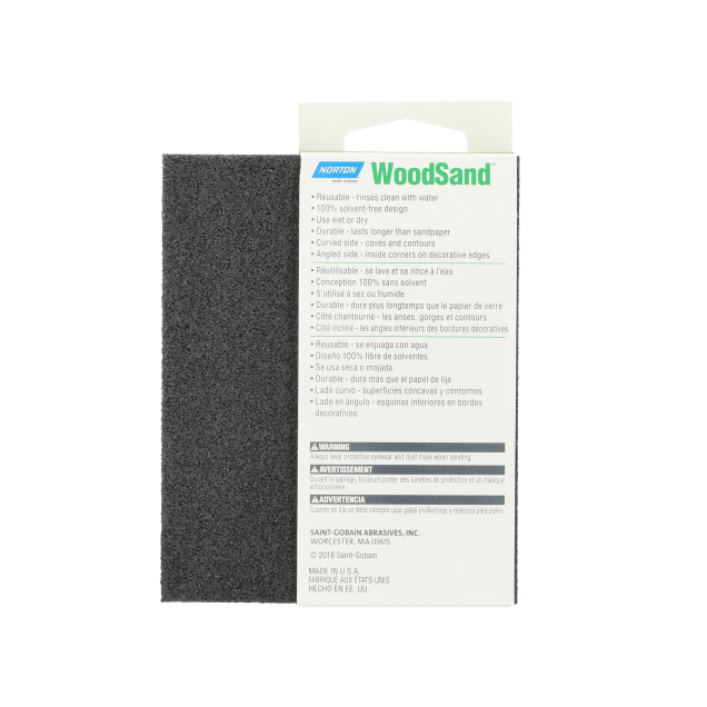 Norton WoodSand Contour Sanding Sponge