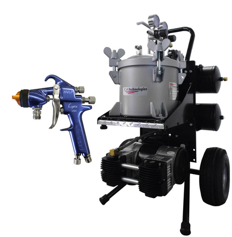Black CAT Portable HVLP Spray System - Total Finishing Supplies