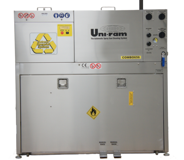 Uni-Ram Combo Spray Gun Cleaner & Solvent Recycler