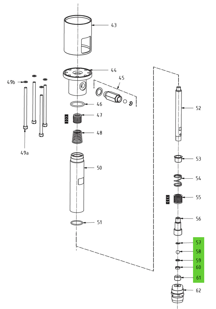 Compression Valve Guide; Medusa™ Pump
