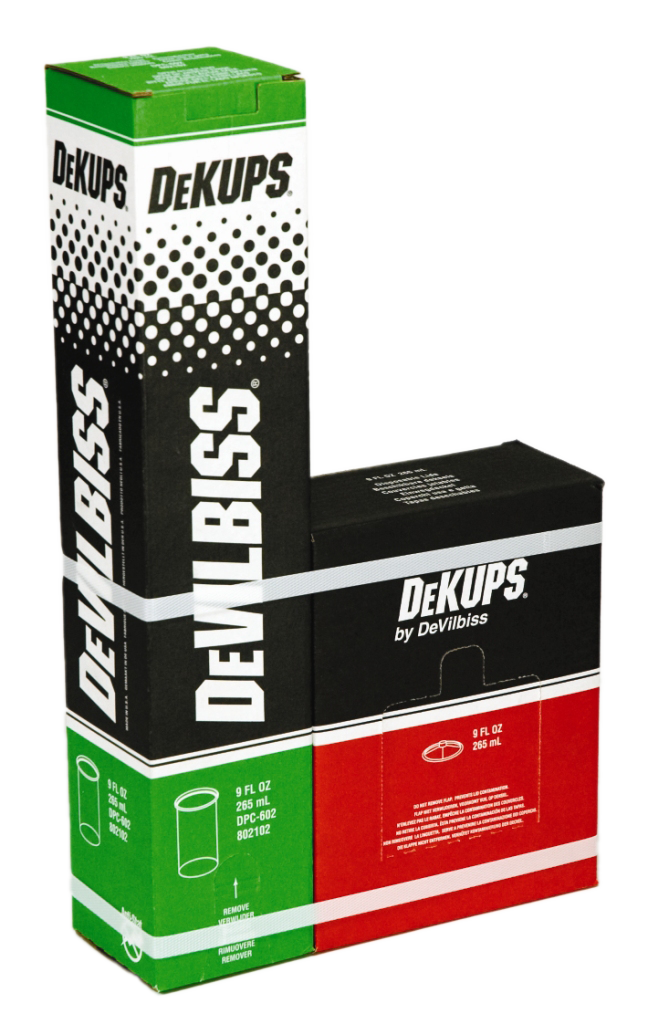 DeVilbiss DeKups® 9 oz. Disposable Lids and Liners