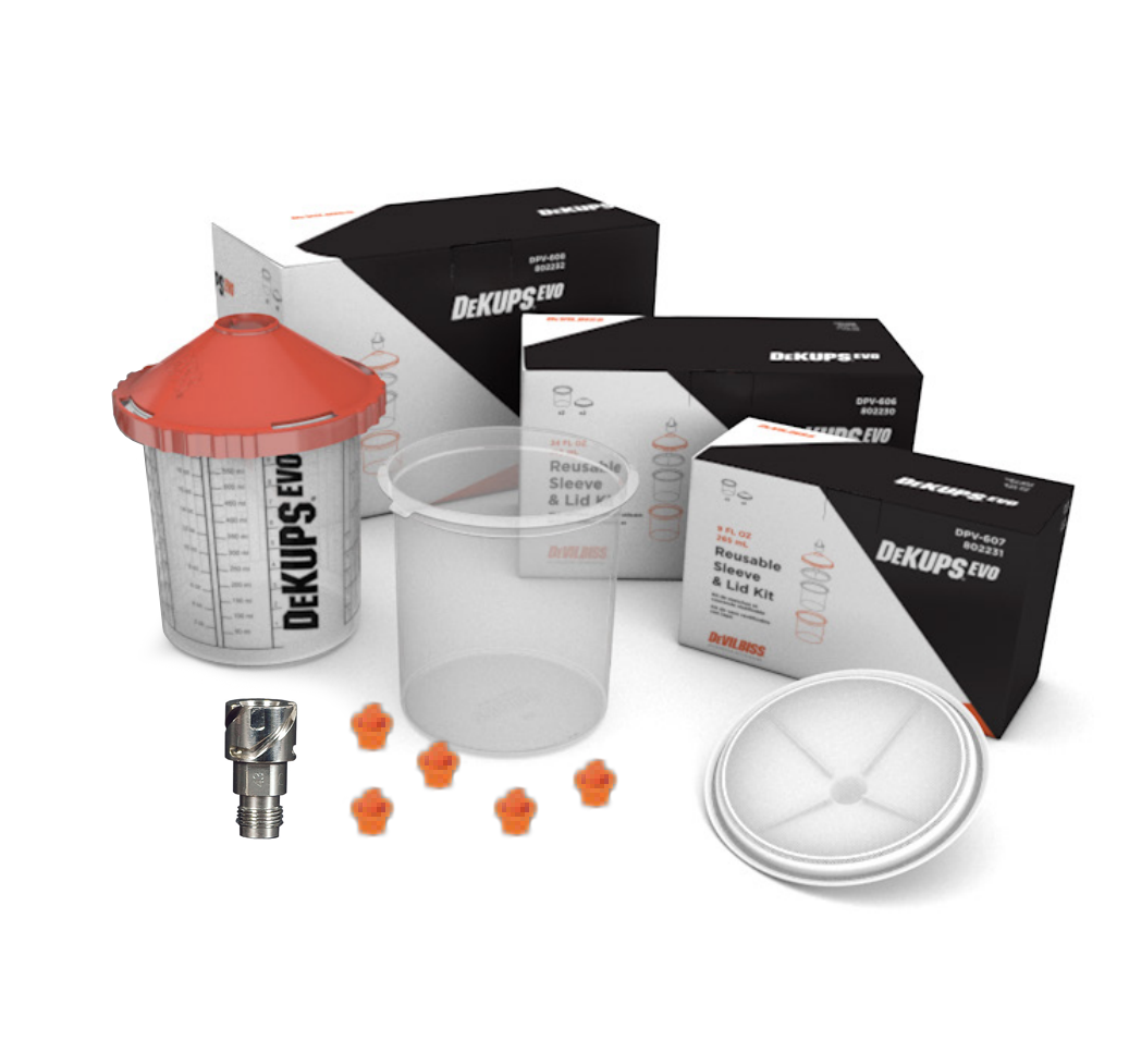 DeVilbiss DeKups EVO Demo Kits