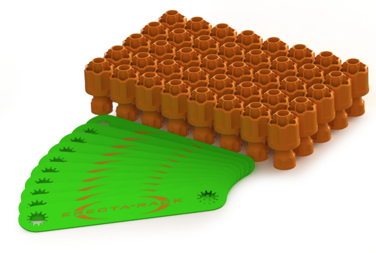 Erecta-Rack 10 Door Paint Brace System