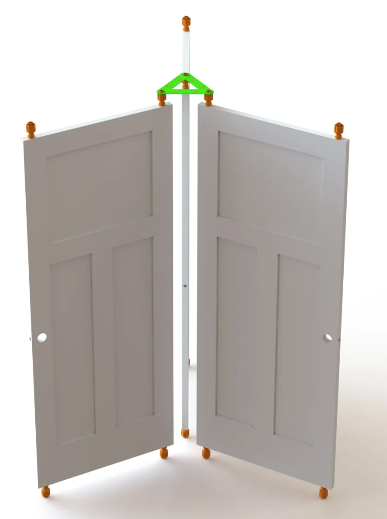 Erecta-Rack 10 Door Paint Brace System