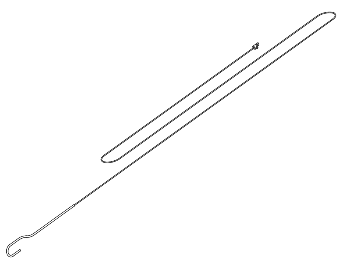 Ransburg 15946-00 GROUNDING, HOOK ASS'Y