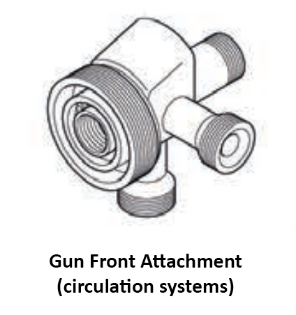 Walther Pilot WA XV-U Automatic Gun For Recirculation Systems, With Needle-Pull