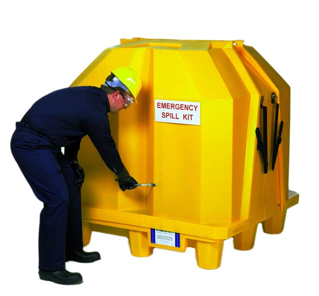 UltraTech Ultra-Hard Top Spill Pallet® - P4 Gull Wing