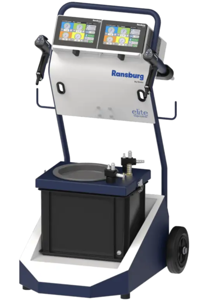 Ransburg Elite Series M5+ Manual Powder Cart - Dual Applicator