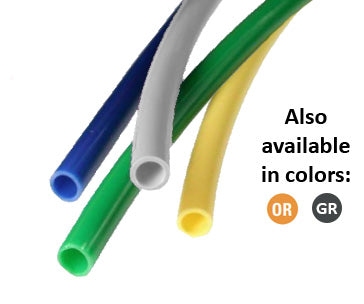 Hosco .138" ID x .025" Wall, Nylon Tubing - NHA-0302 (Various Color Options)