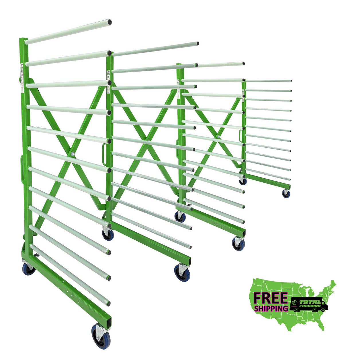HULKrack2™ 4XL Heavy-Duty Paint Drying Rack