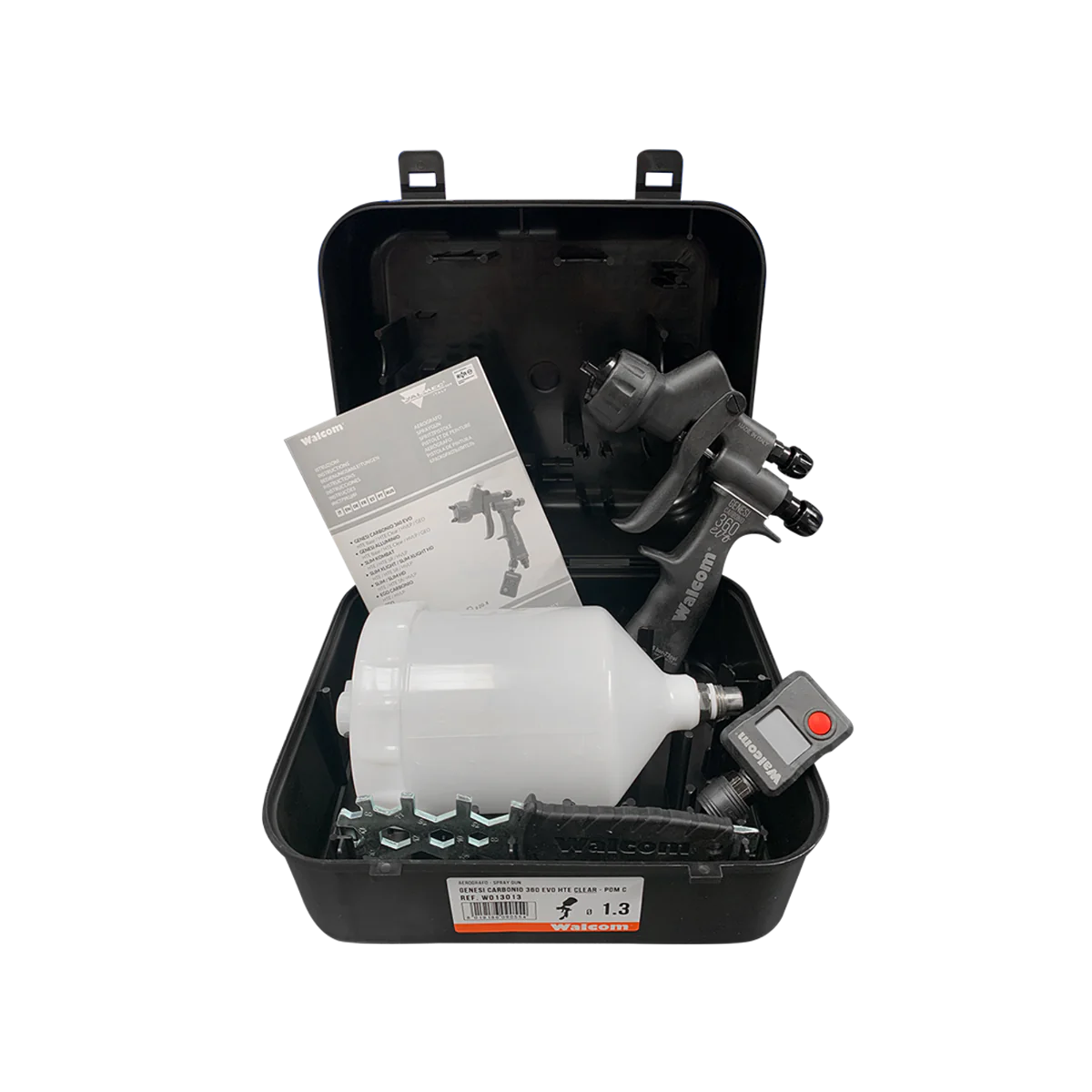 Walcom Genesi Carbonio 360 EVO HALO Clear - West Coast Chopper