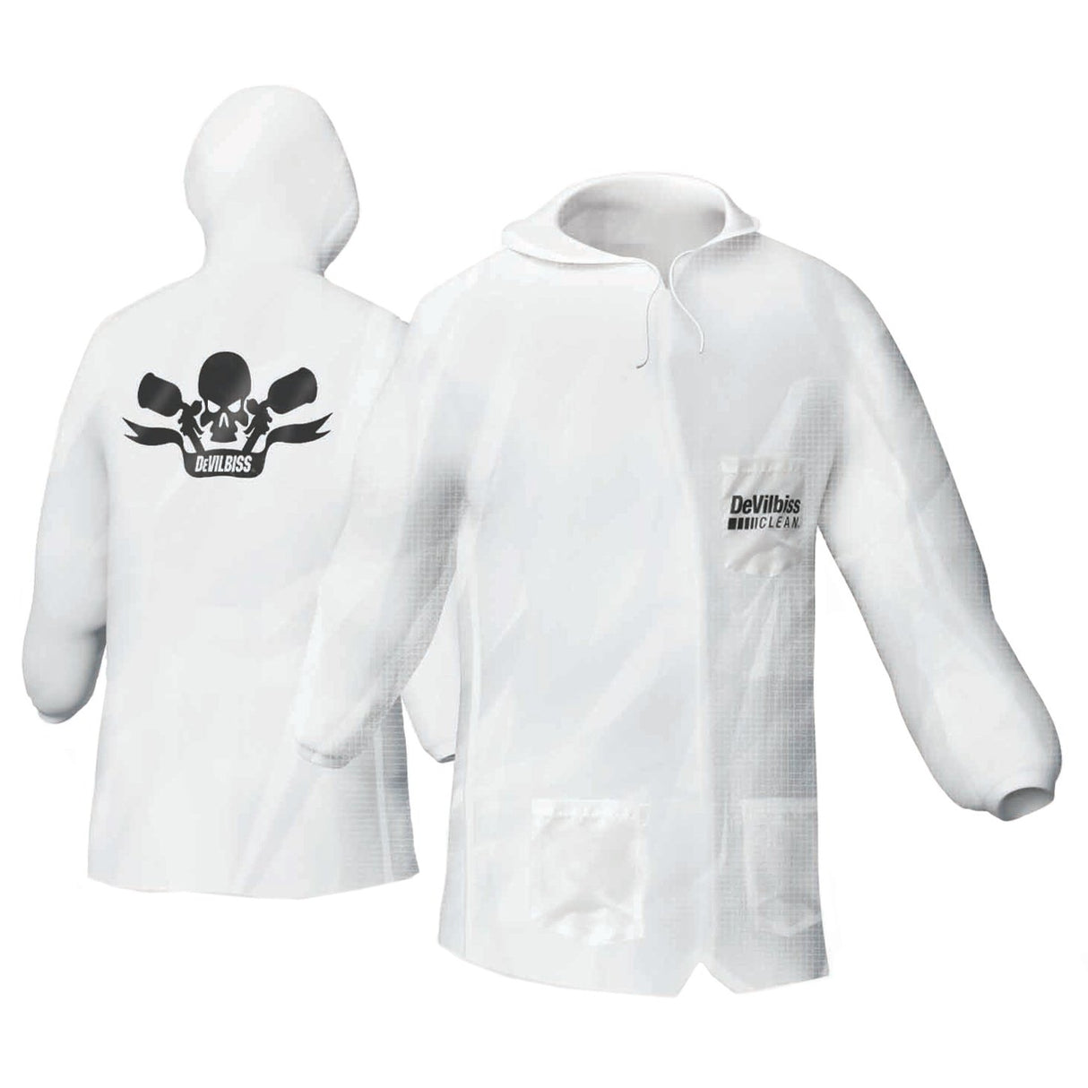 DeVilbiss Hooded Lab Coat