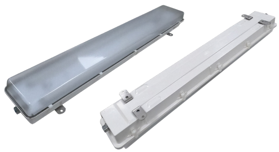 LDPI Industrial Lighting Series LENM Class I Divison 2 Fixture - 2 Row LED Modules, 4ft. Length