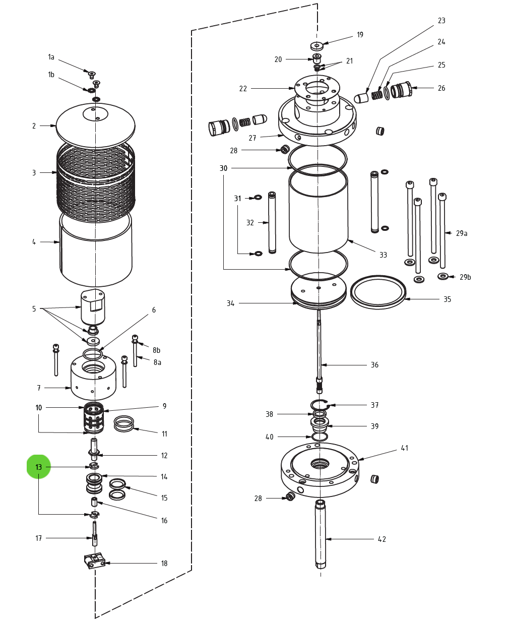 Spacer #13; Medusa™ Pump