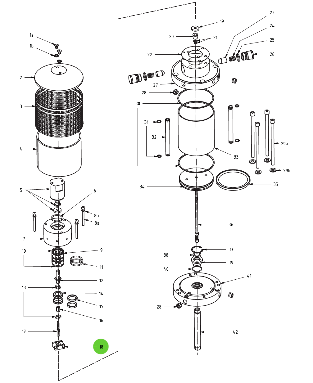Pilot Valve Block #18; Medusa™ Pump