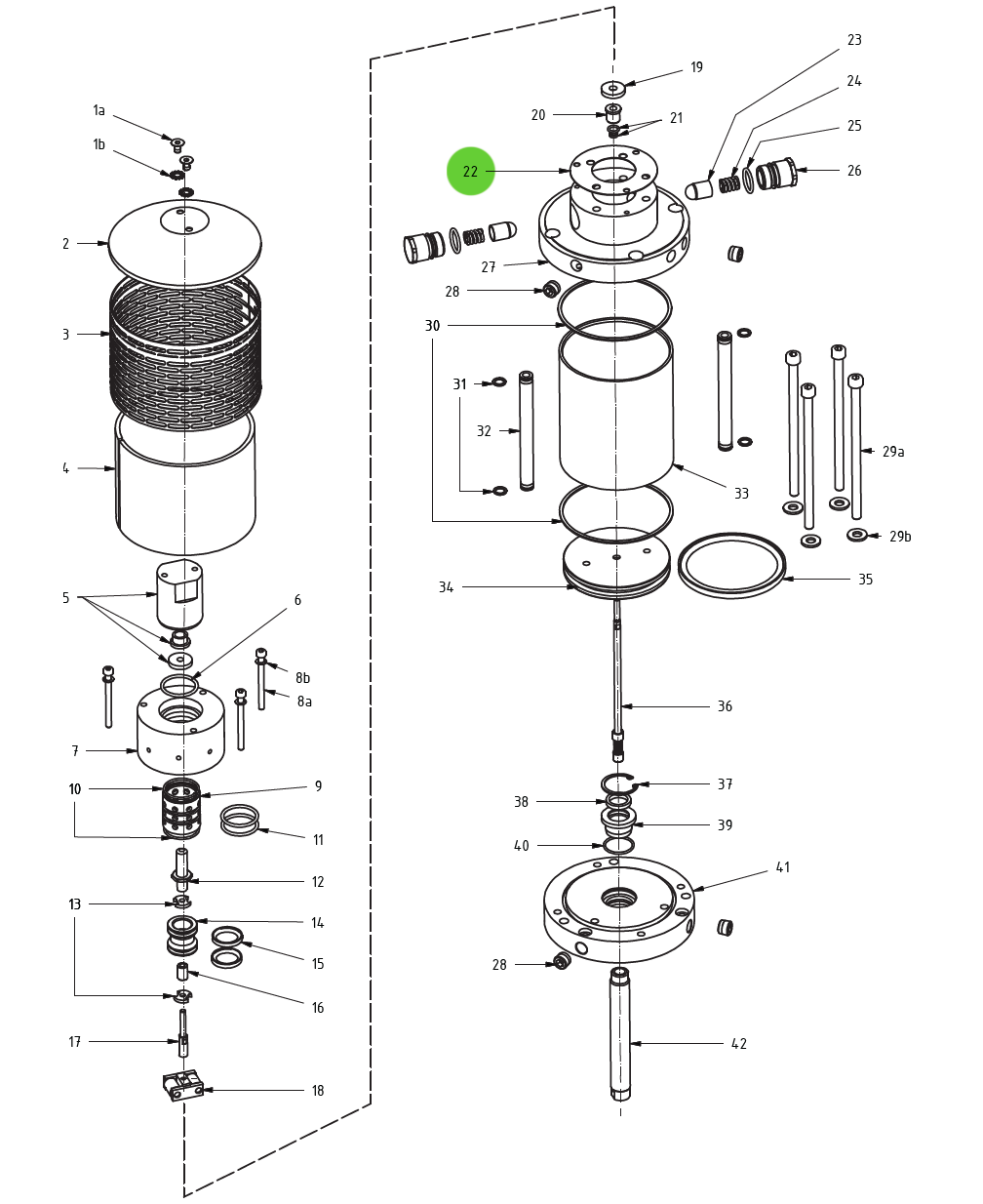 Gasket #22; Medusa™ Pump