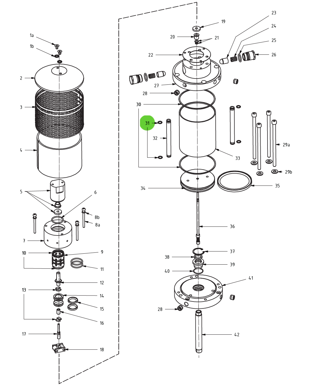 O-Ring #31; Medusa™ Pump