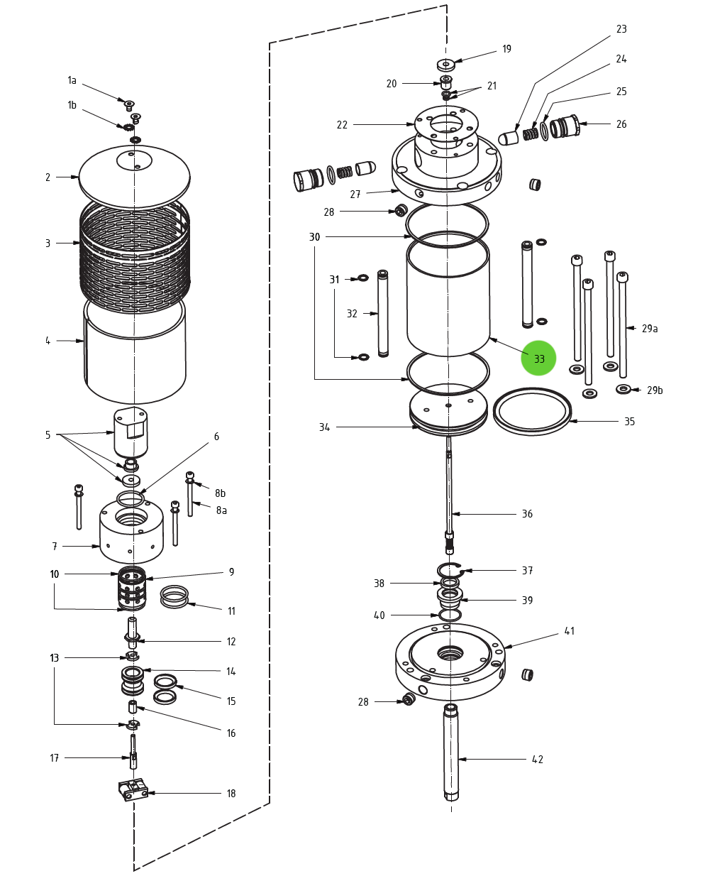 Air Cylinder #33; Medusa™ Pump
