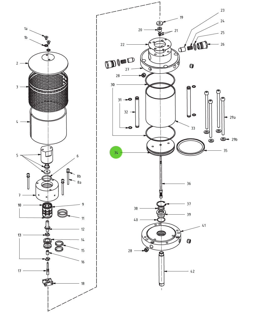 Air Motor Piston #34; Medusa™ Pump