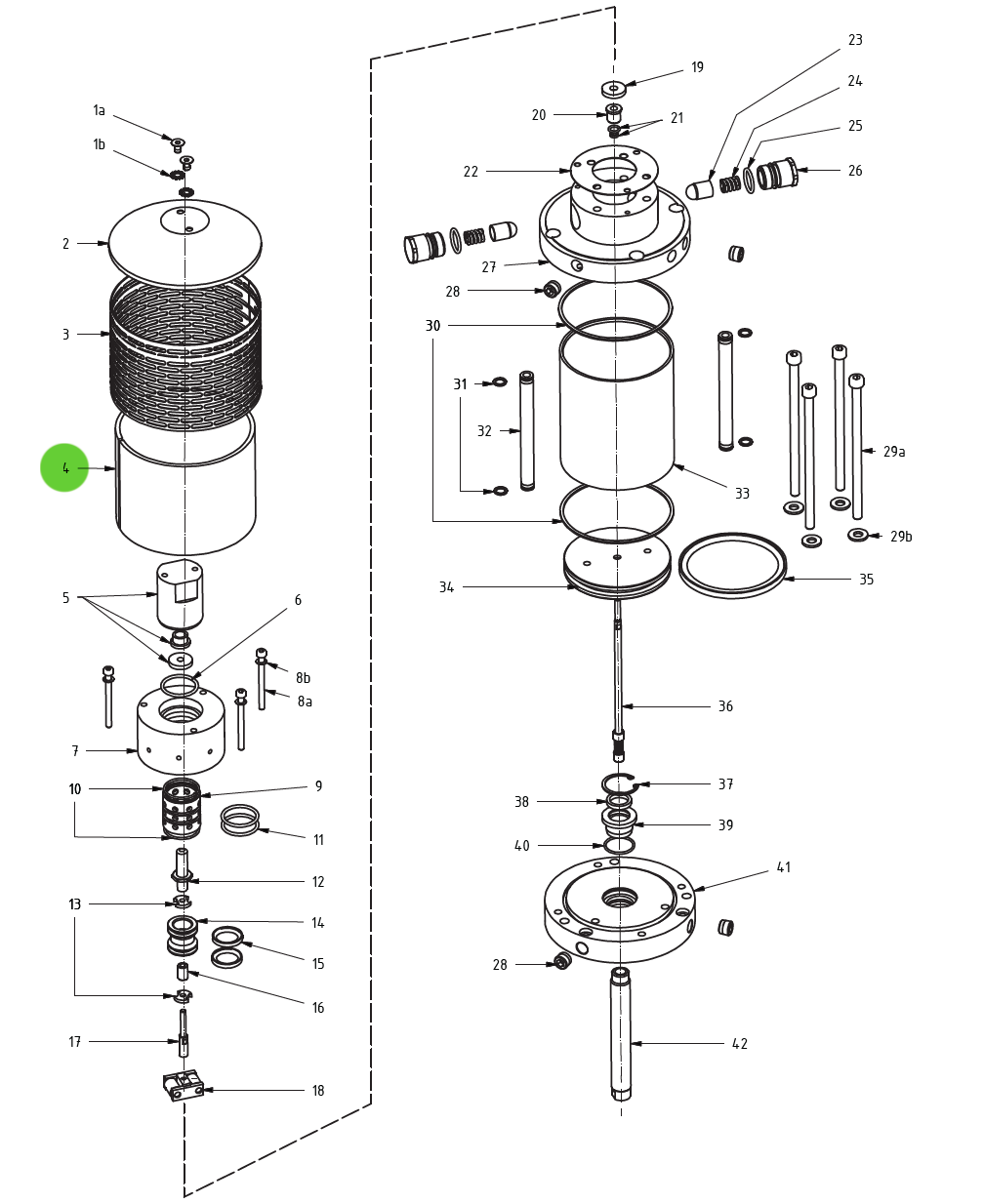 Porous Baffle #4; Medusa™ Pump