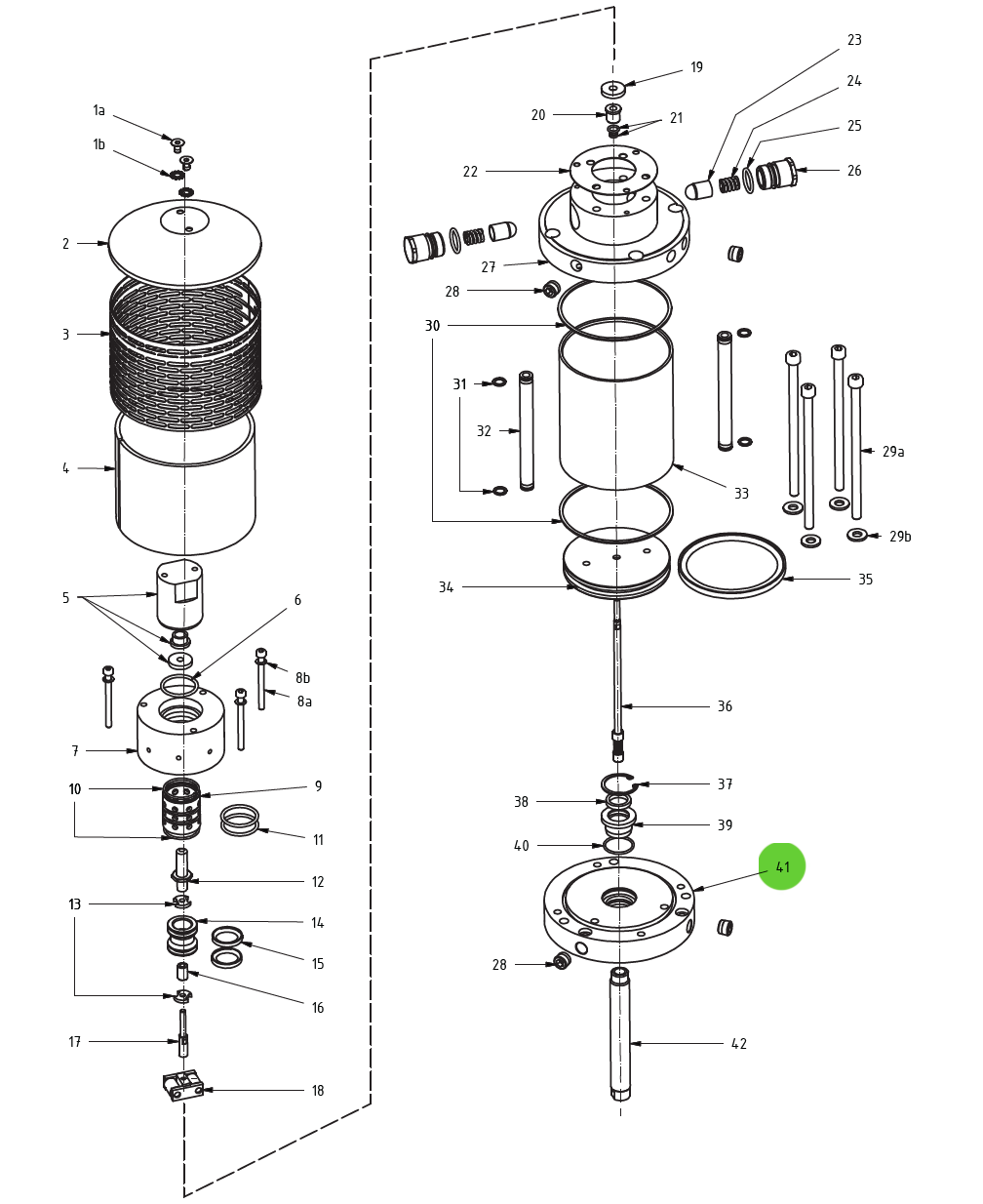 Lower Flange #41; Medusa™ Pump
