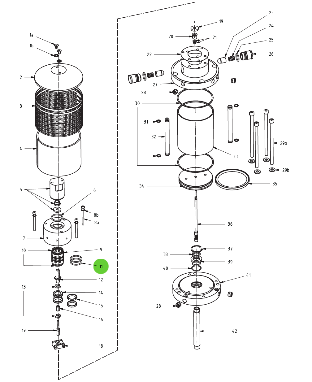 O-Ring #11; Medusa™ Pump