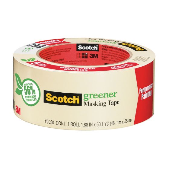 Scotch® 2050 Series Greener Masking Tape