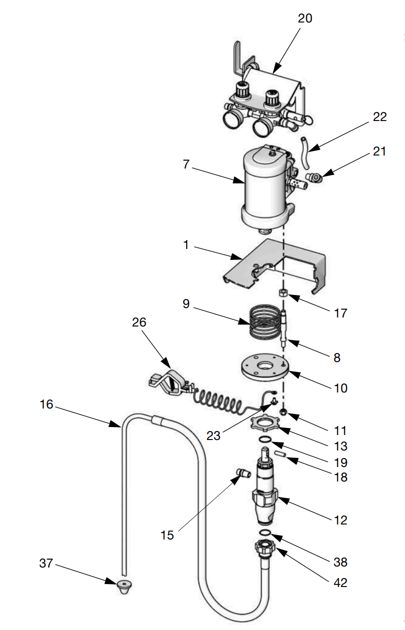 Graco® 24F160 Standard Push-on Strainer Kit