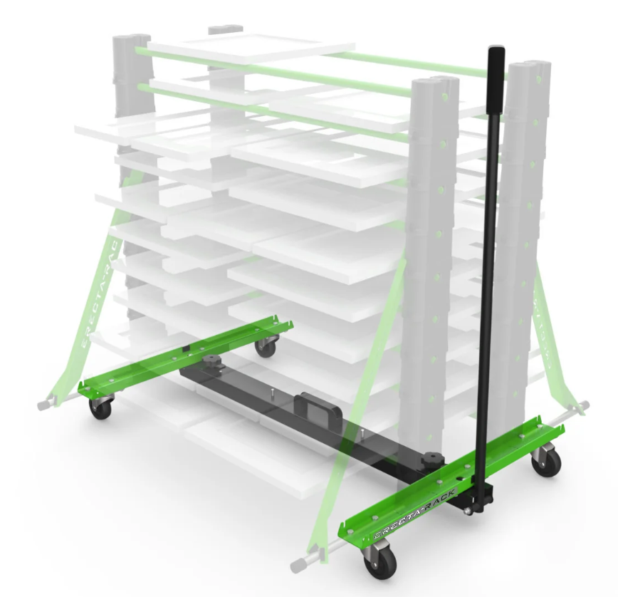 Erecta-Rack Pro-Series Portable Wheel Base