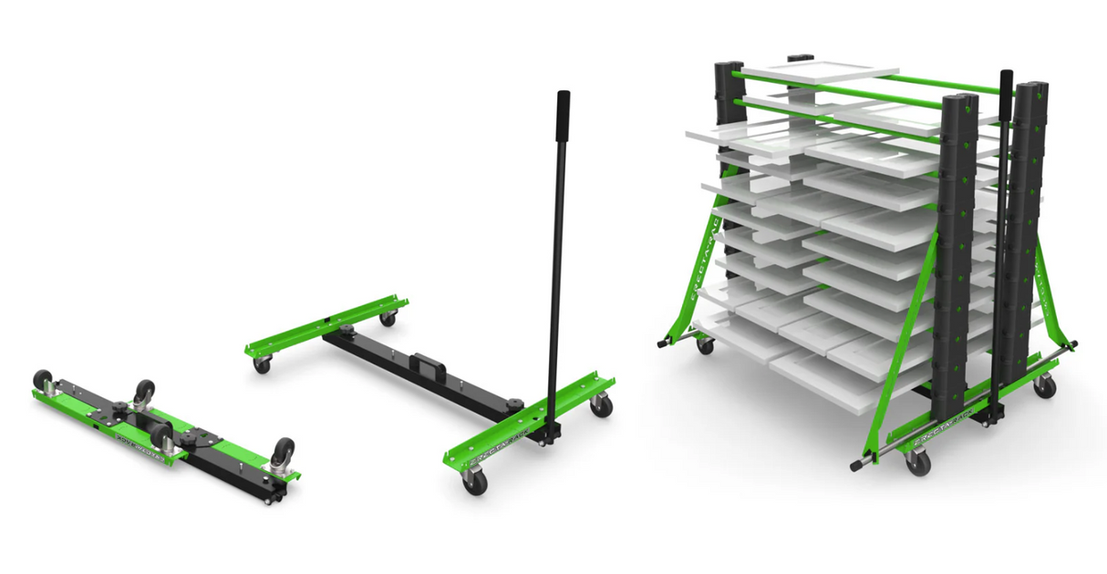 Erecta-Rack Pro-Series Portable Wheel Base
