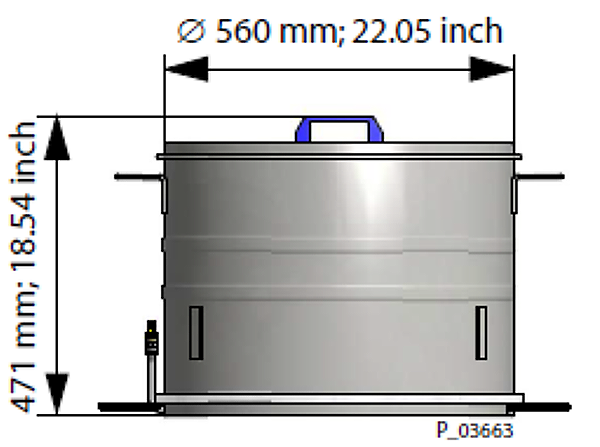 Wagner 3929985 Powder Container