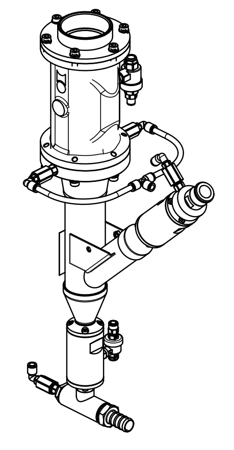 Wagner 2372081 Peristaltic Pump PP40Y, Threaded Connection