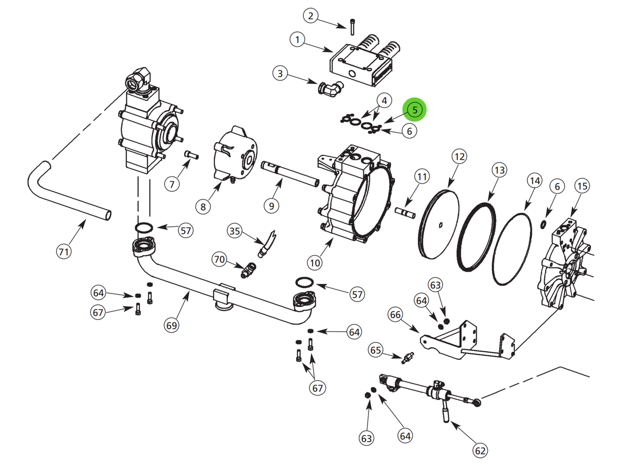 Binks 237-542 O-Ring; Unison Pump