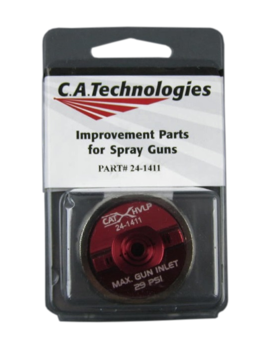 C.A. Technologies Red HVLP Aircap
