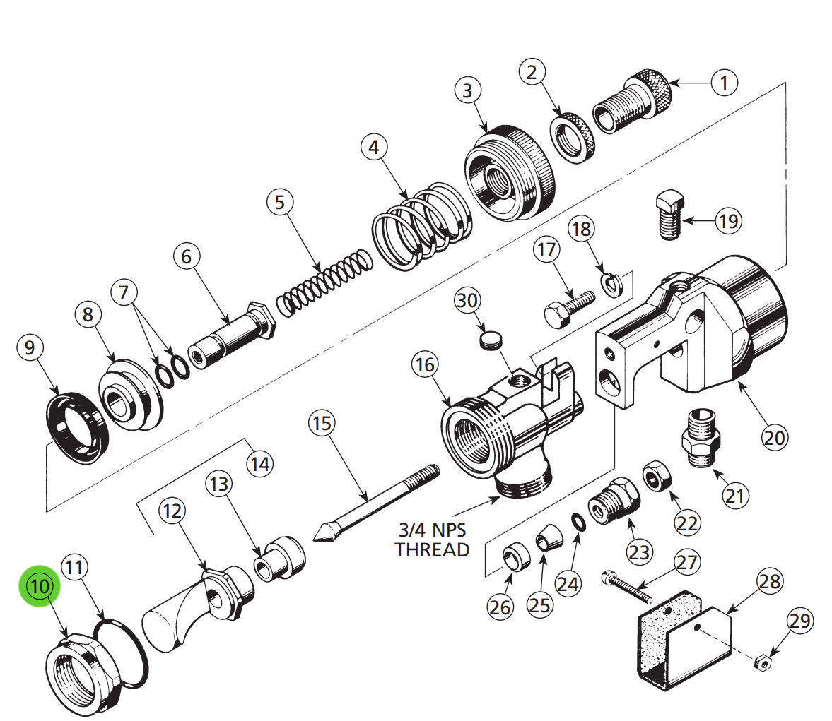 Binks 52-1635 Retainer Ring