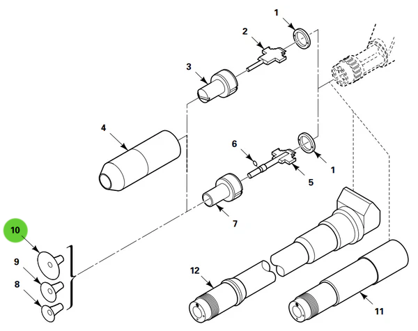 Aftermarket Gema® 331325 Deflector Ø 32mm (Non-OEM)