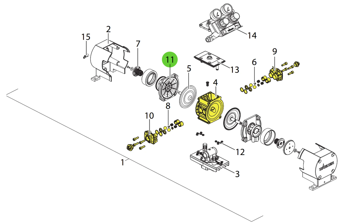 Wagner 2370215 Air Body