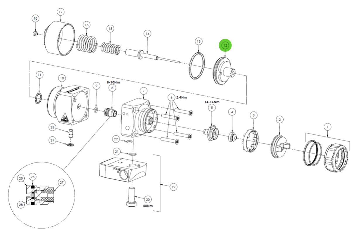 Binks SPA-68-K Piston