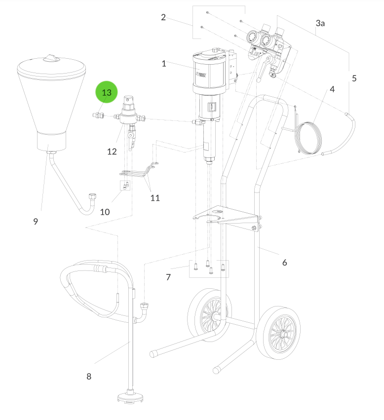Anest Iwata 94006030 Adapter; iCon-M233N