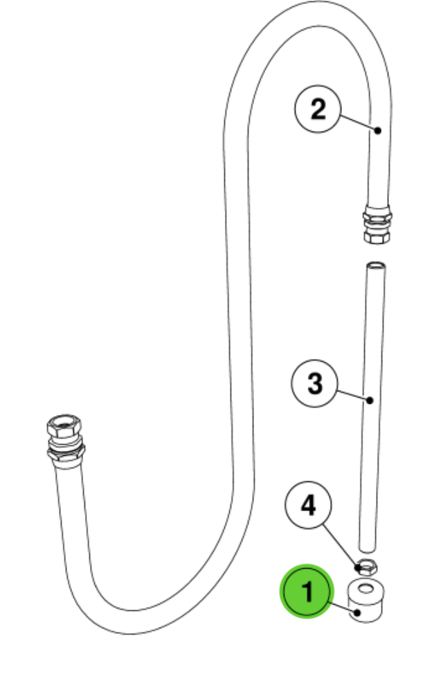 Binks 0115-010704 1/2" STRAINER - 30 MESH - S/S