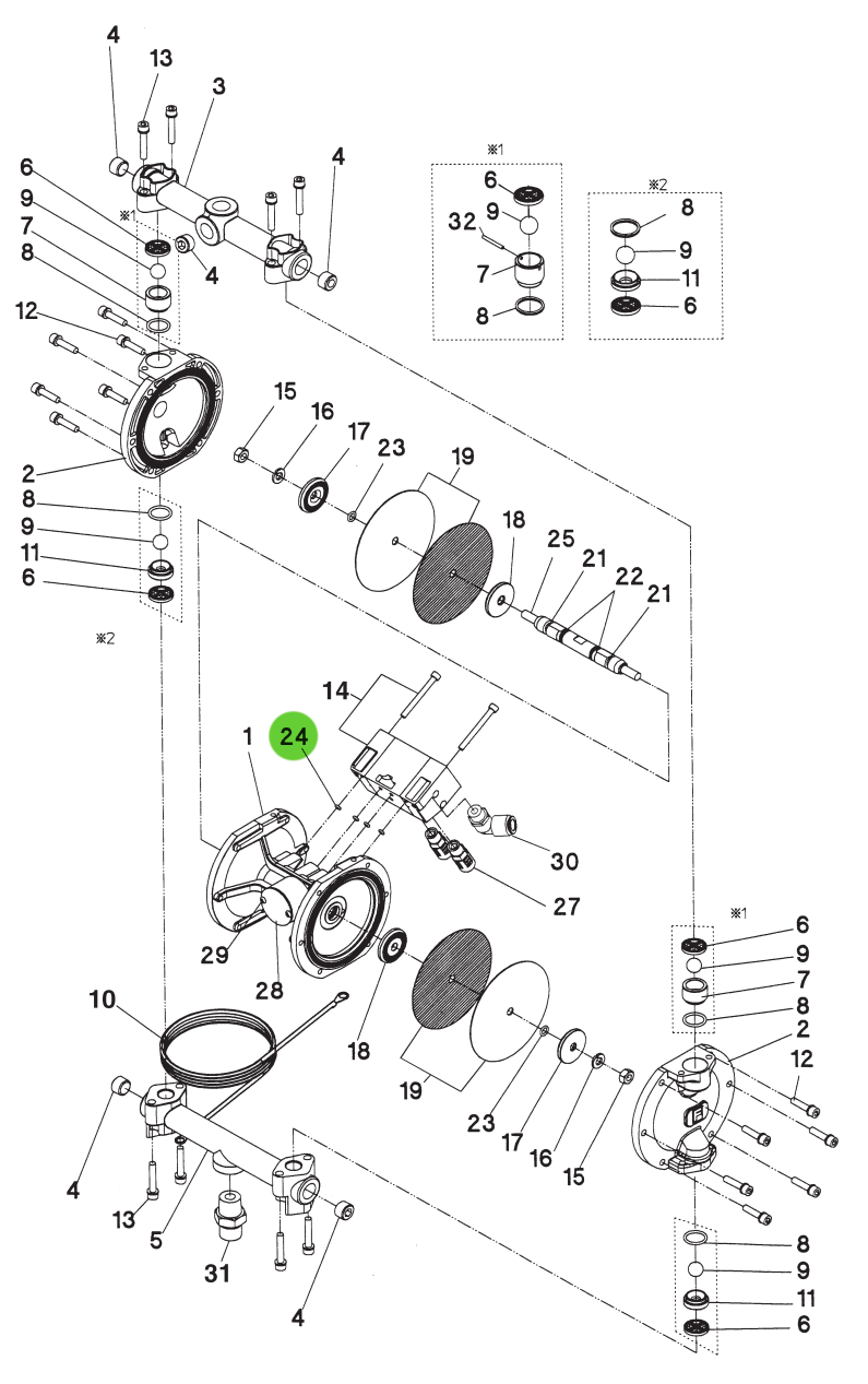 Anest Iwata 96630004 O-Ring