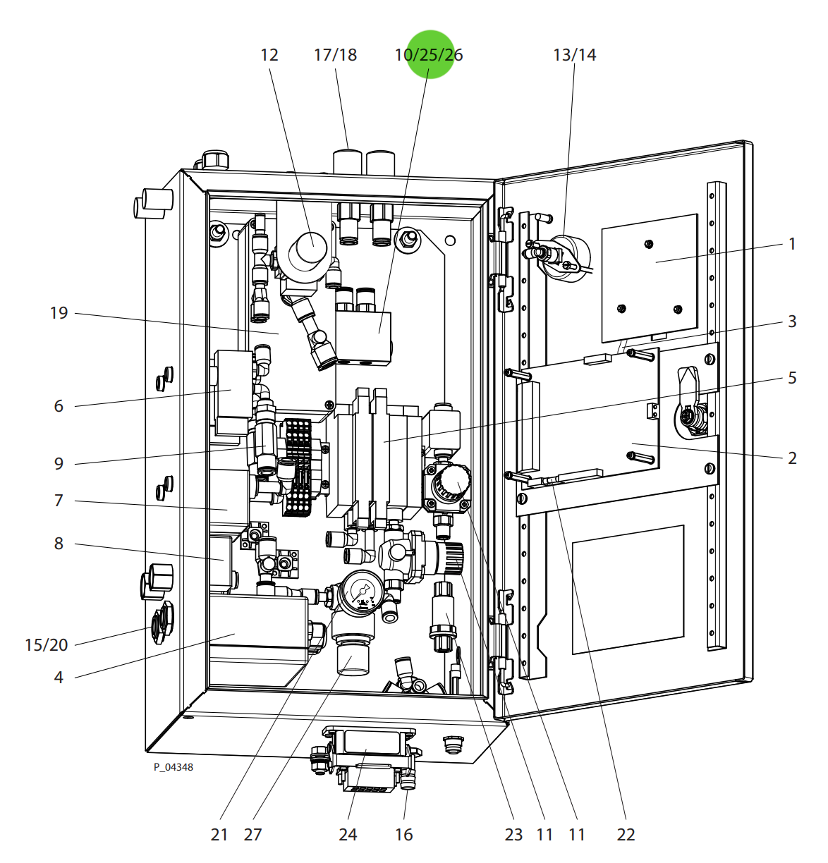 Wagner 9970149 Sealing Ring 2661-1/4