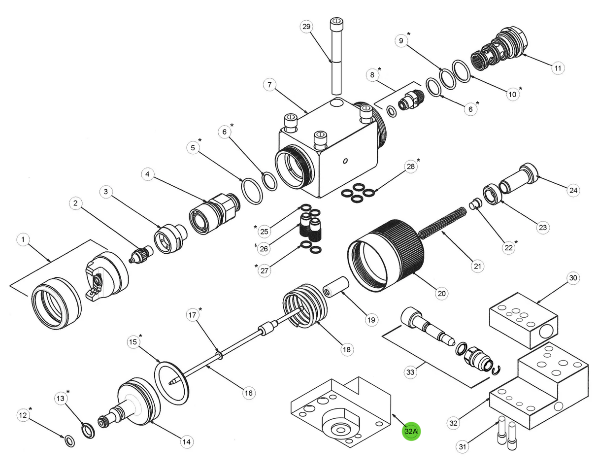C.A. Technologies 66-268 Air Manifold Block (Cefla®)