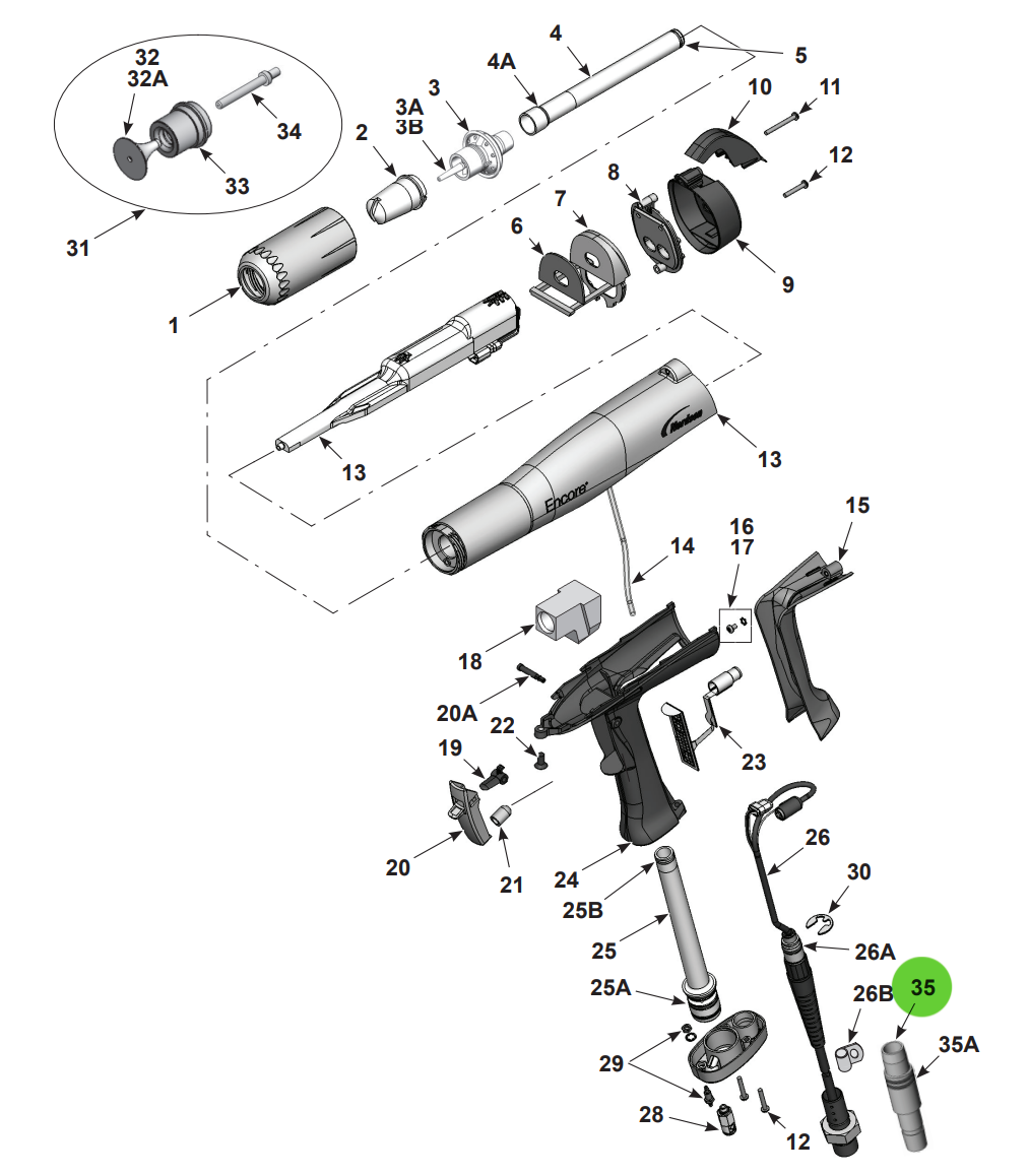 Aftermarket Nordson® 1106200 Hose Adapter Kit With O-Ring (Non-OEM)