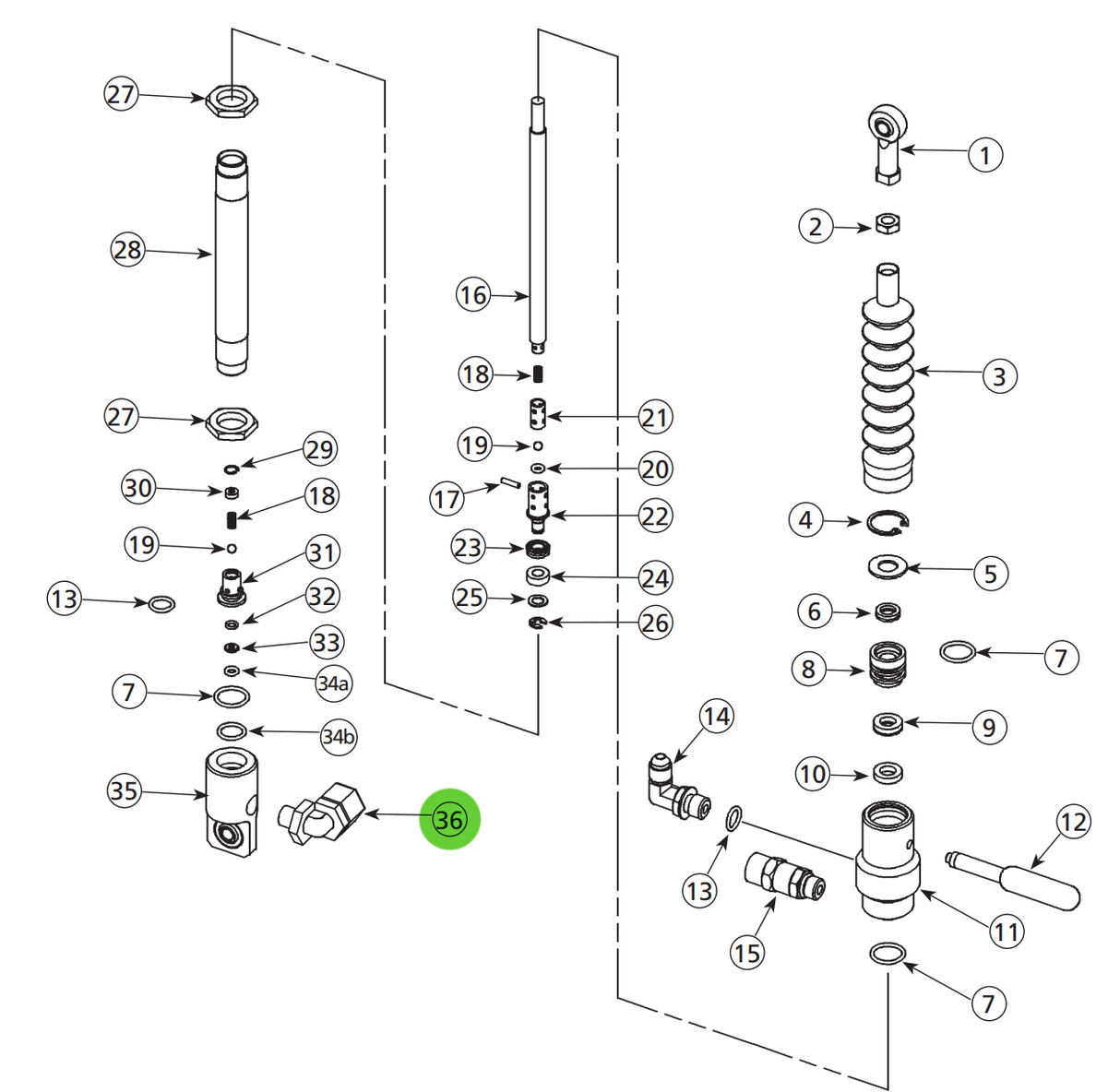 Binks 207-11918 Inlet Elbow; Catalyst Pump