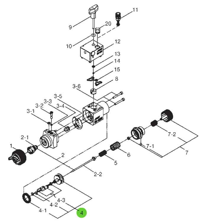 Anest Iwata 93008650 Piston Assembly