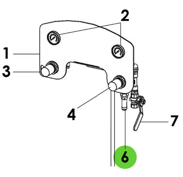 SAMES® 903-080-401 Pressure Release Valve