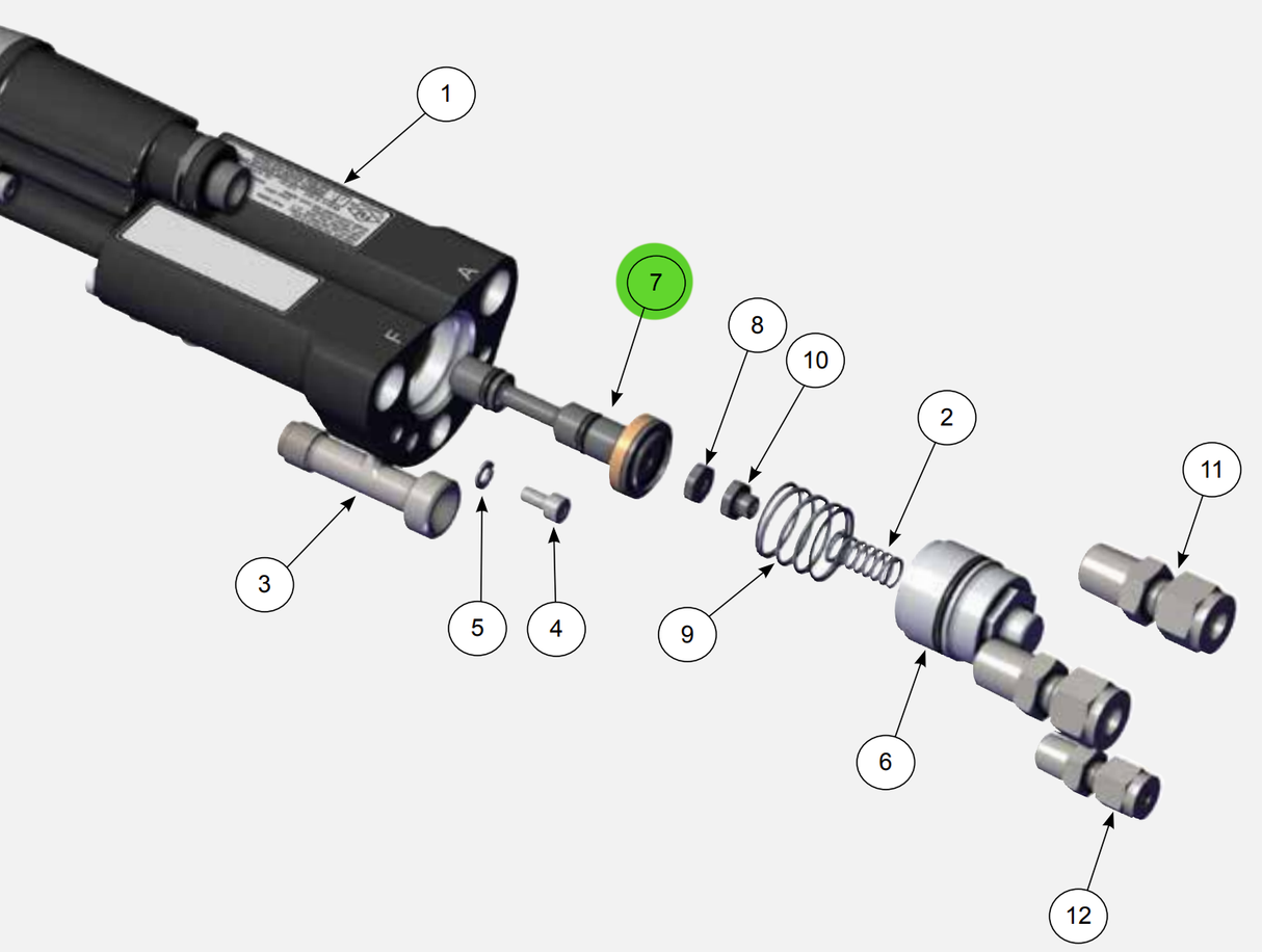 Ransburg 80594-00 Piston Assembly